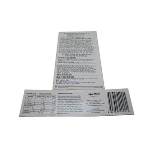 Express Outbox Inbox Messages High Quality Recycle Self Adhesive Paper Stickers Wolesale Shipping Packaging Paper Sticker